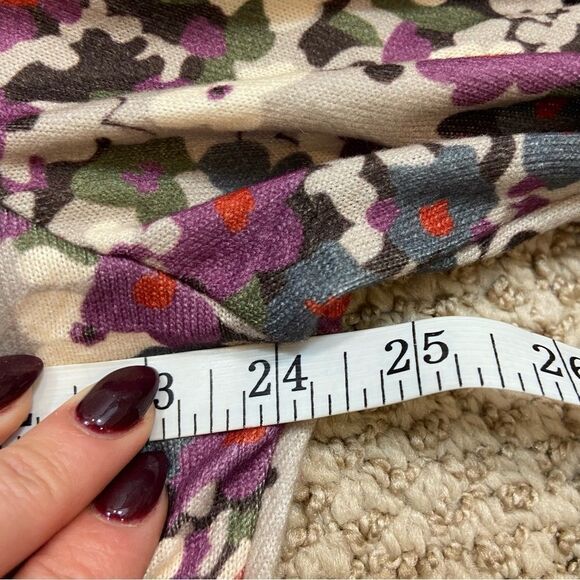 Ladies Simply Couture‎ Brand Button Down Floral Blouse Size Large - Picture 13 of 13